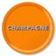 Immagine di Asta Barrington Champagne / satsuma orange Tray Ø 39 - Jamida of Sweden
