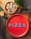 Bild von Asta Barrington Pizza / red Tray Ø 39 - Jamida of Sweden