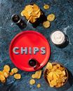 Bild von Asta Barrington Chips / red Tray Ø 31 - Jamida of Sweden