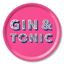 Bild von Asta Barrington Gin & tonic/bright pink Tray Ø 31 - Jamida of Sweden