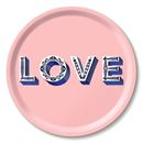 Bild von Asta Barrington Love / light pink Tray Ø 31 - Jamida of Sweden
