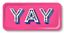 Bild von Asta Barrington YAY / bright pink Tray 32x15 - Jamida of Sweden