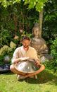 Image sur Handpan silber 10 Töne 432Hz