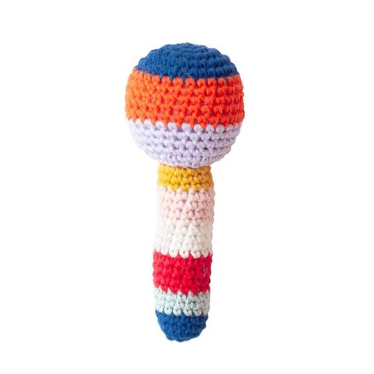 Immagine di Crochet Maracas Rattle Rainbow, VE-5