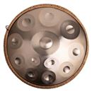 Bild von Handpan kupfergold 12 Töne 440Hz
