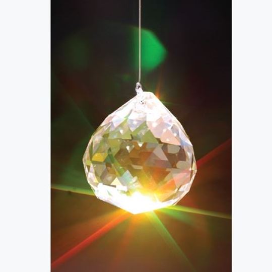 Image sur Facettierte Kristallkugel, Ø ca. 2 cm