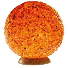 Immagine di Kugel-Bernsteinlampe Sonnenstrahl & Freudefunken