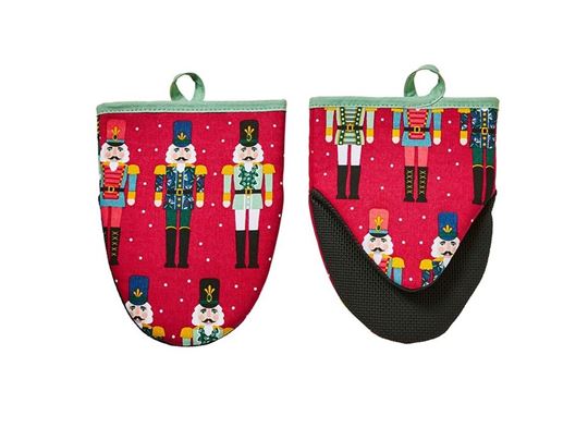 Image sur Nutcracker Microwave Mitts - Ulster Weavers