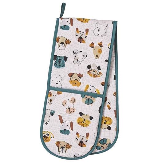 Image sur Mutley Crew Double Oven Glove - Ulster Weavers