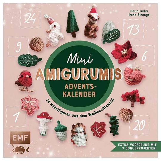 Picture of Caliri, Ilaria: Mini-Amigurumis Adventskalender - Weihnachten im Wald