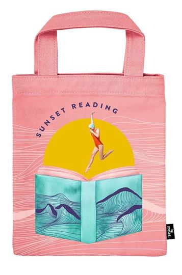 Image sur moses. libri_x Büchertasche Sunset Reading, VE-6