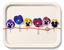 Picture of Michael Angove Pansy Tray 36x28 - Jamida of Sweden