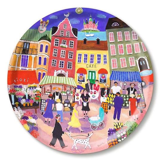 Immagine di Bessie Johanson Stockholm in my heart Tray Ø 39 - Jamida of Sweden