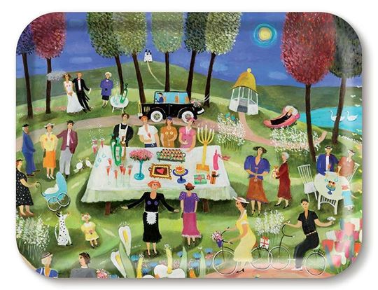 Immagine di Bessie Johanson Summer Party Tray 43x33 - Jamida of Sweden
