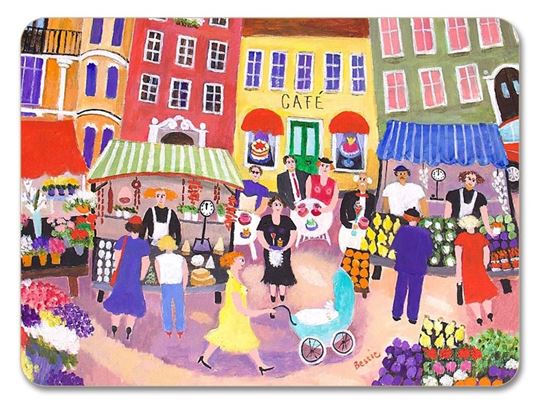 Immagine di Bessie Johanson Stockholm in my heart Placemat 29x21 - Jamida of Sweden