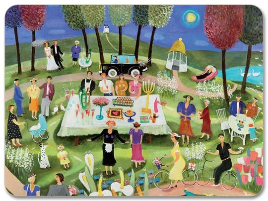 Immagine di Bessie Johanson Summer Party Placemat 29x21 - Jamida of Sweden