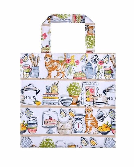 Picture of Pantry Cats PVC Shopper Bag S - Ulster Weavers