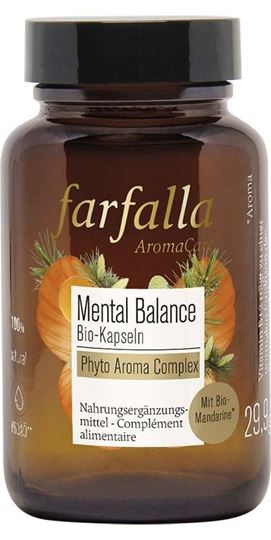 Image sur Mental Balance Bio-Kapseln, Phyto Aroma Complex, 60 Stk. von farfalla