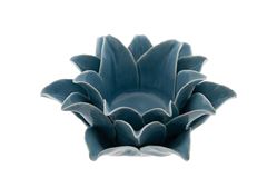 Immagine di Blütenkeramik Lilie blau, klein