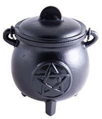 Immagine di Räuchergefäss Grosser Hexenkessel Pentagramm