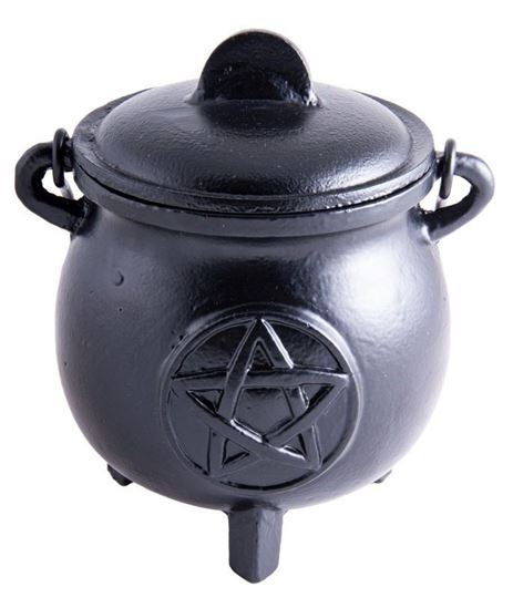 Picture of Räuchergefäss Grosser Hexenkessel Pentagramm
