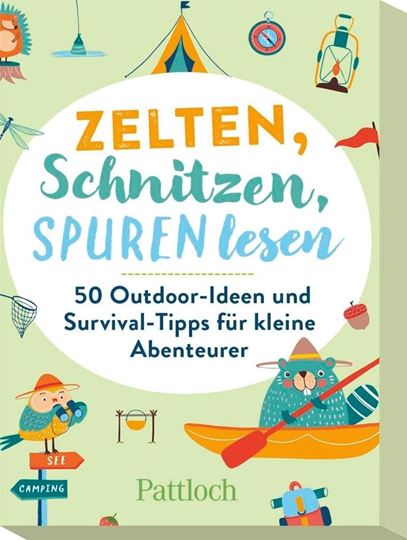 Bild von Wiesel, Klara: Zelten, Schnitzen, Spuren lesen