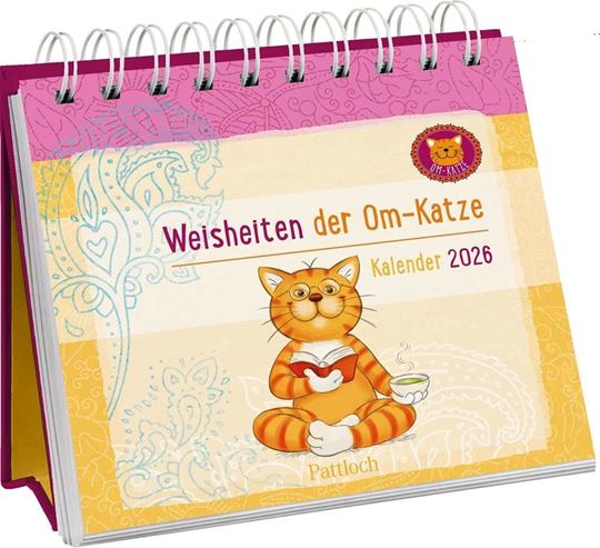 Bild von Mini-Wochenkalender 2026: Weisheiten der Om-Katze