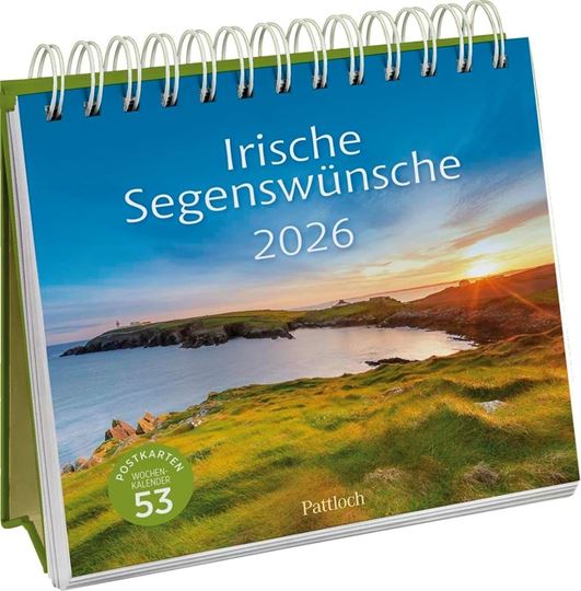 Image sur Postkartenkalender 2026: Irische Segenswünsche