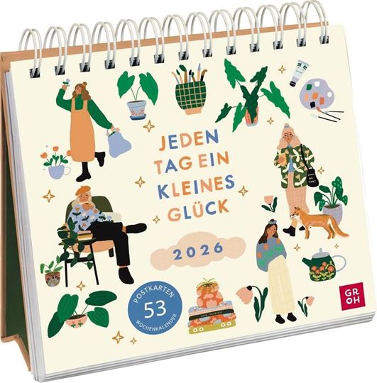 Bild von Postkartenkalender 2026: Jeden Tag ein kleines Glück