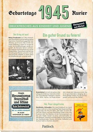 Picture of Wielandt, Ute: 1945 - Geburtstagskurier