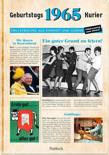 Picture of Wielandt, Ute: 1965 - Geburtstagskurier