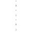 Picture of Suncatcher rot/orange 80 cm, Glas und Metall