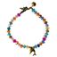 Immagine di Armkettchen Delfin mit 33 Glasperlen, bunt 18 cm