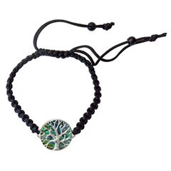 Picture of Armband Paua Lebensbaum Silber 925