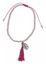 Bild von Armband Maria 1,2cm Silber 925 mit Rosenquarz Perlen 6cm elastisch
