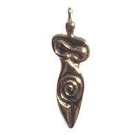 Immagine di Anhänger Spiralgöttin mit Baby Silber 925 3.5 g