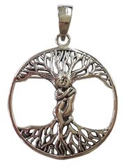 Picture of Anhänger Tantra-Lebensbaum 3 cm, Silber