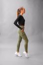 Image sur Leggings Yoga and Run in grün von The Spirit of OM