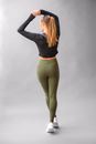 Image sur Leggings Yoga and Run in grün von The Spirit of OM