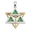 Image de Anhänger MERKABA-Anhänger Grün