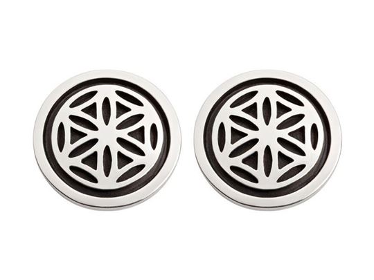 Image sur Ohrstecker Blume des Lebens