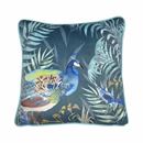 Image sur Peacock Jungle Teal 43x43cm F