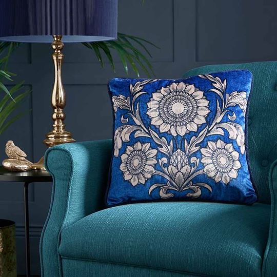 Immagine di Romilly Blue 43x43cm Filled