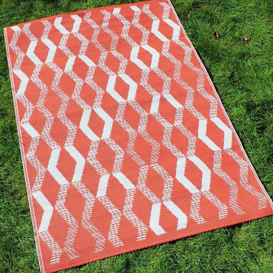 Bild von Rico Terracotta Outdoor Rug