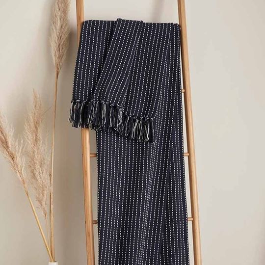 Immagine di Quinn Navy 130x180cm Throw