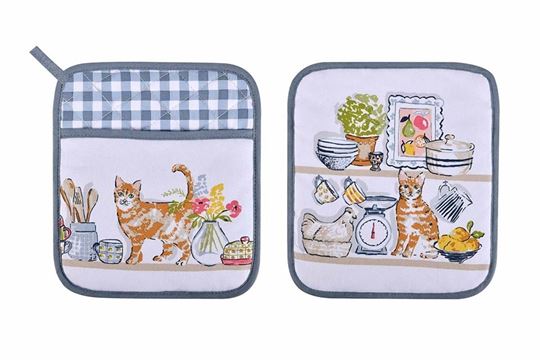 Picture of Pantry Cats Pot Mitt - Ulster Weavers