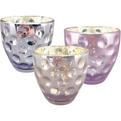 Bild von 3er-Set Windlichter Lichtpoesie, Glas, ca. 7 cm