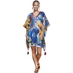 Bild von Kaftan Tropical Bloom, Baumwolle