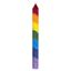 Immagine di Stabkerzen Regenbogen 4er Set Stearin je 22 cm