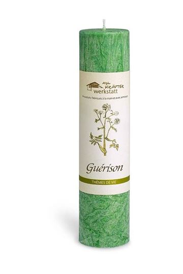 Immagine di Bougie aux herbes médicinales d'Allgäu - Guérison